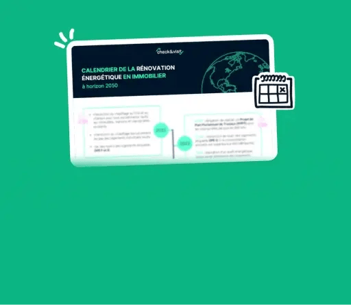 Calendrier de la rénovation énergétique par Check & Visit