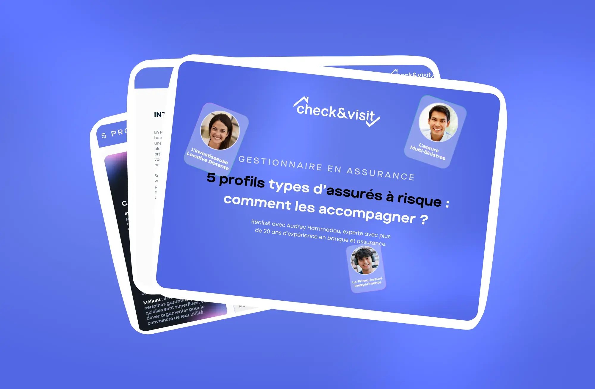 Visuel du lead magnet "5 profils types d'assurés à risque"
